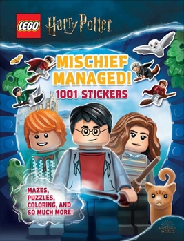 Paperback Lego Harry Potter: Mischief Managed! 1001 Stickers Book