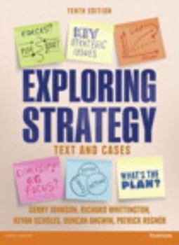 Paperback Exploring Strategy: Text & Cases Book