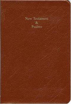 Leather Bound Cameo New Testament & Psalms-KJV Book