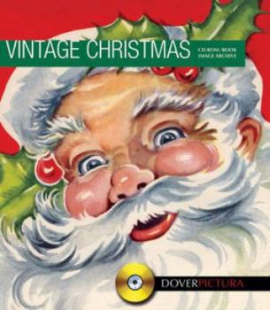 Paperback Vintage Christmas Book