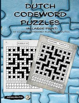 Paperback Dutch Codeword Puzzles (in large print) Book