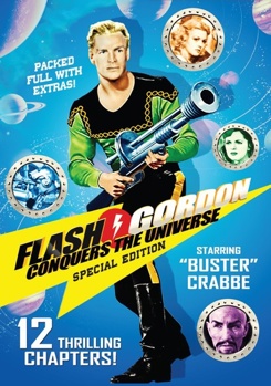 DVD Flash Gordon Conquers The Universe Book