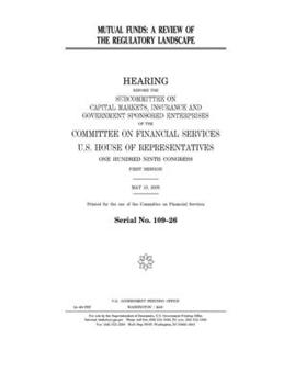Paperback Mutual funds: a review of the regulatory landscape Book