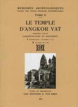 Hardcover Le Temple D'Angkor Vat 3 Volume Set [French] Book