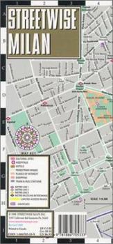 Map Streetwise Milan Book