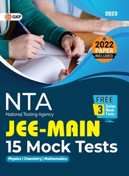 Paperback NTA JEE Mains 2023 15 Mock Tests Book