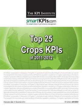 Paperback Top 25 Crops KPIs of 2011-2012 Book