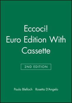 Hardcover Eccoci! Euro Edition with Cassette Book