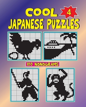 Paperback Cool japanese puzzles (Volume 4) Book
