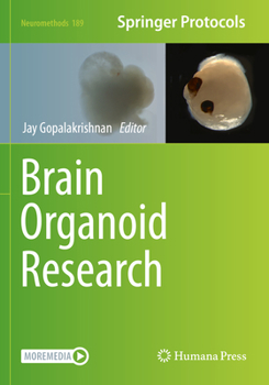 Paperback Brain Organoid Research Book