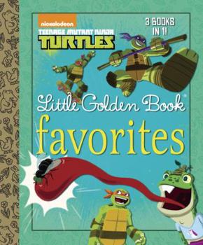 Hardcover Teenage Mutant Ninja Turtles Little Golden Book Favorites Book