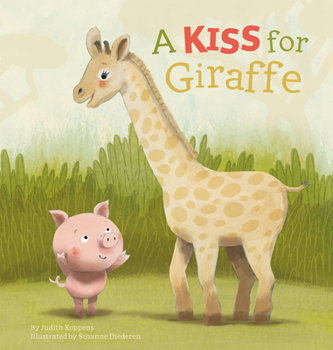 Hardcover A Kiss for Giraffe Book