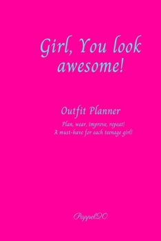 Paperback Outfit Planner Book