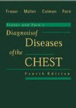 Hardcover Fraser and Pare's Diagnosis of Diseases of the Chest (4 Volume set) Book