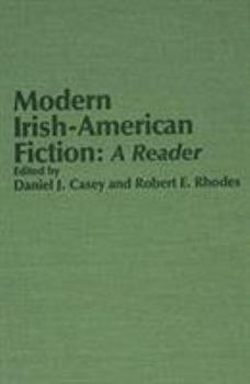 Hardcover Modern Irish American Fiction: A Reader (Irish Studies) Book