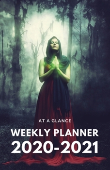 Paperback At a Glance 2020-2021 Weekly Planner: Magical Witch 2 Year / 24 Month Pocket Planner Organizer for Purse - Jan 2020 - Dec 2021 Calendar - Size: 5.5" x Book