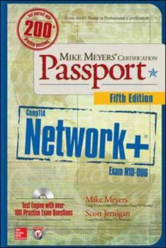 Paperback Mike Meyers' Comptia Network+ Certification Passport, Fifth Edition (Exam N10-006) Book