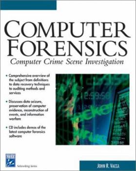 Paperback Computer Forensics: Computer Crime Scene Investigation (With CD-ROM) Book