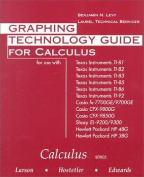 Paperback Graphing Technology Guide for Calculus Book