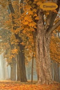 Paperback Thoughts: Autumn themed lined journal, Use as a diary, notebook or for creative writing Book