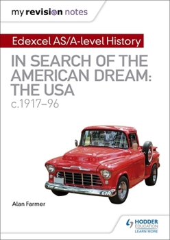 Paperback Edexcel AS/A-lvl History American Dream Book