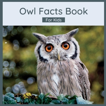 Paperback Owl Facts Book For Kids: Owl Children's Book