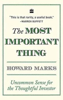 Paperback The Most Important Thing Book