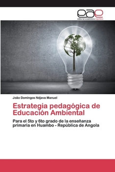 Paperback Estrategia pedagógica de Educación Ambiental [Spanish] Book