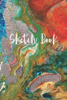 Paperback Sketchbook Book: 8.5" X 11", Personalized Artist Sketchbook: 120 pages, Sketching, Drawing and Creative Doodling. Notebook and Sketchbo Book