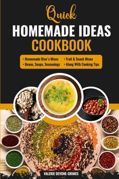 Paperback Quick Homemade Ideas Cookbook Book