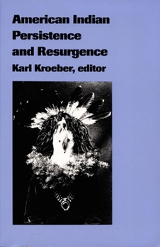 American Indian Persistence and Resurgence (boundary 2 book) - Book  of the a boundary 2 book