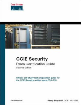 Hardcover CCIE Security Exam Certification Guide [With CDROM] Book