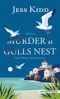 Hardcover Murder at Gulls Nest [Large Print] Book