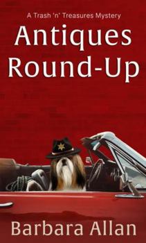 Hardcover Antiques Round-Up [Large Print] Book