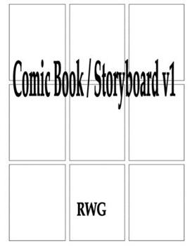 Comic Book / Storyboard v1: 150 Pages 8.5" X 11"