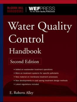 Hardcover Water Quality Control Handbook Book
