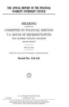 The annual report of the Financial Stability Oversight Council