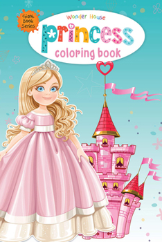 Paperback Princess Colouring Book (Giant Book Series): Jumbo Sized Colouring Books Book