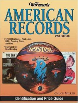 Paperback Warman's American Records: Identification and Price Guide Book