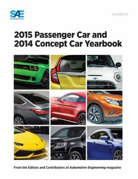 Paperback 2015 Passenger Car and 2014 Concept Car Yearbook Book