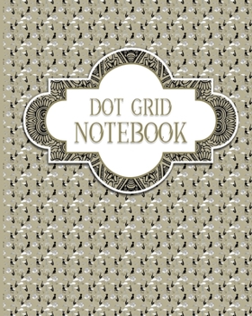 Paperback Dot Grid Notebook: Dot Grid Sketch Book, Dotted Travel Notebook - Music Cover Book