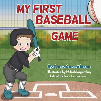 Paperback My First Baseball Game Book