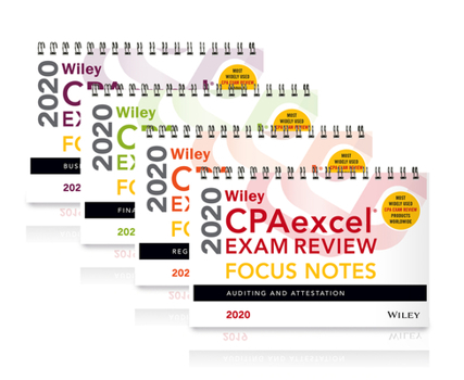 Paperback Wiley Cpaexcel Exam Review 2020 Focus Notes: Complete Set Book