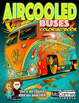 Paperback Fireball Tim VDUB BUSES Coloring Book: This is the CRAZIEST VDUB Bus Book EVER! Book