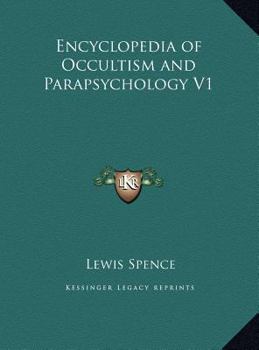 Hardcover Encyclopedia of Occultism and Parapsychology V1 Book