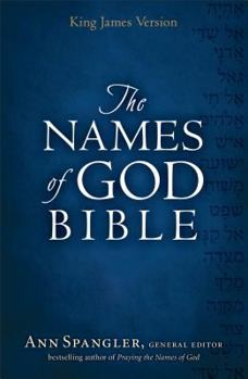 Hardcover Names of God Bible-KJV Book