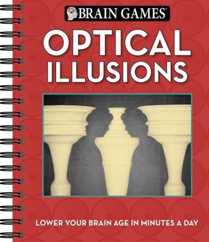 Spiral-bound Brain Games - Optical Illusions Book