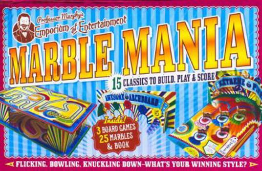 Paperback Professor Murphy's Marble Mania Book