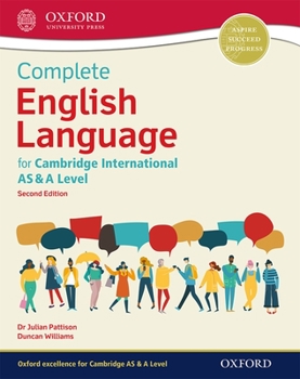 Paperback Complete English Language for Cambridge International as & a Level Book