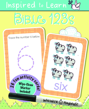 Cards Bible 123s: Wipe-Clean Flash Card Set Book